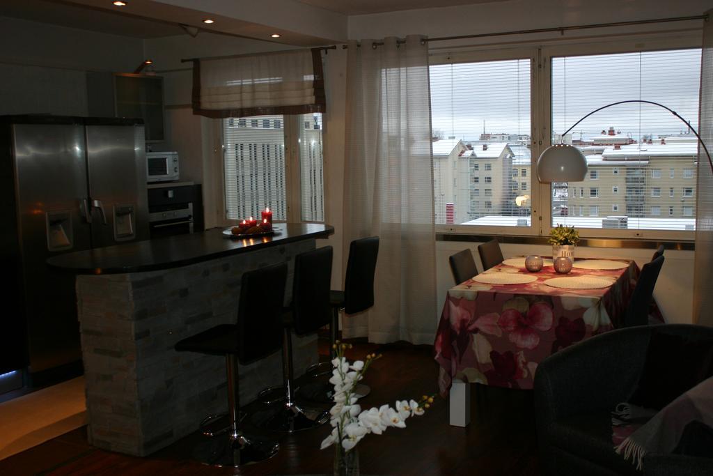 Apartment Pohjantaehti Oulu Chambre photo